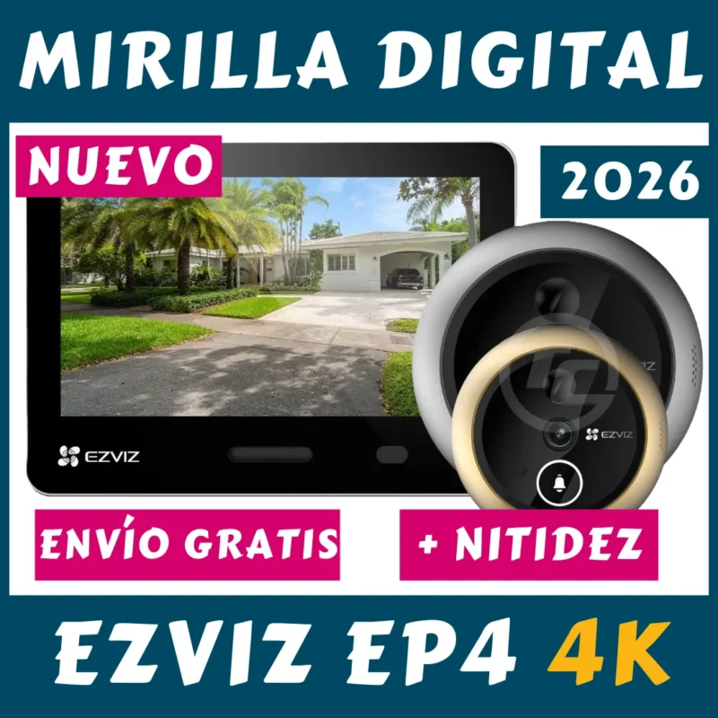MIRILLA EZVIZ EP4 4K 2026