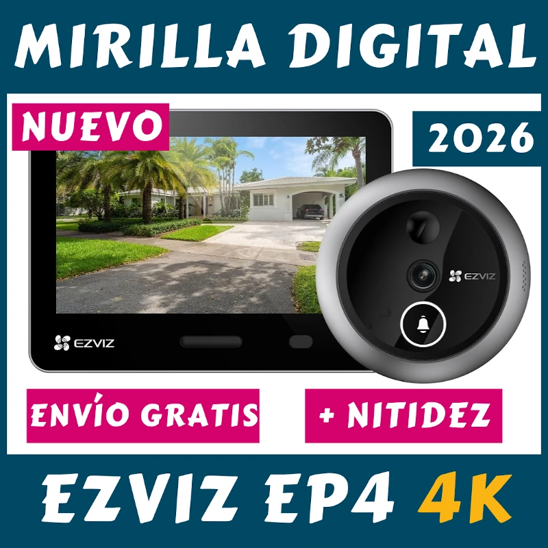 MIRILLA EZVIZ 4K